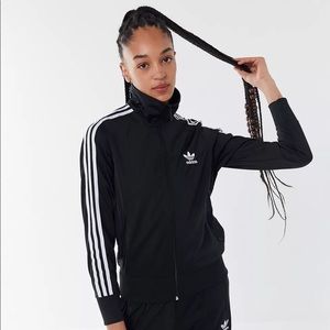 Adidas Firebird 3-Stripes Track Jacket in Black